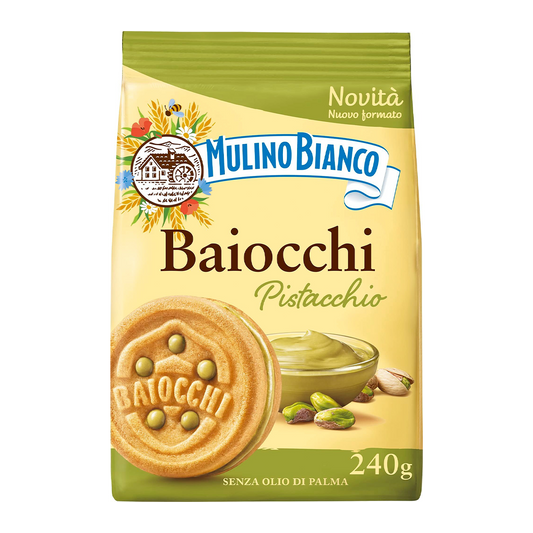 Mulino Bianco Baiocchi Pistachio 240g