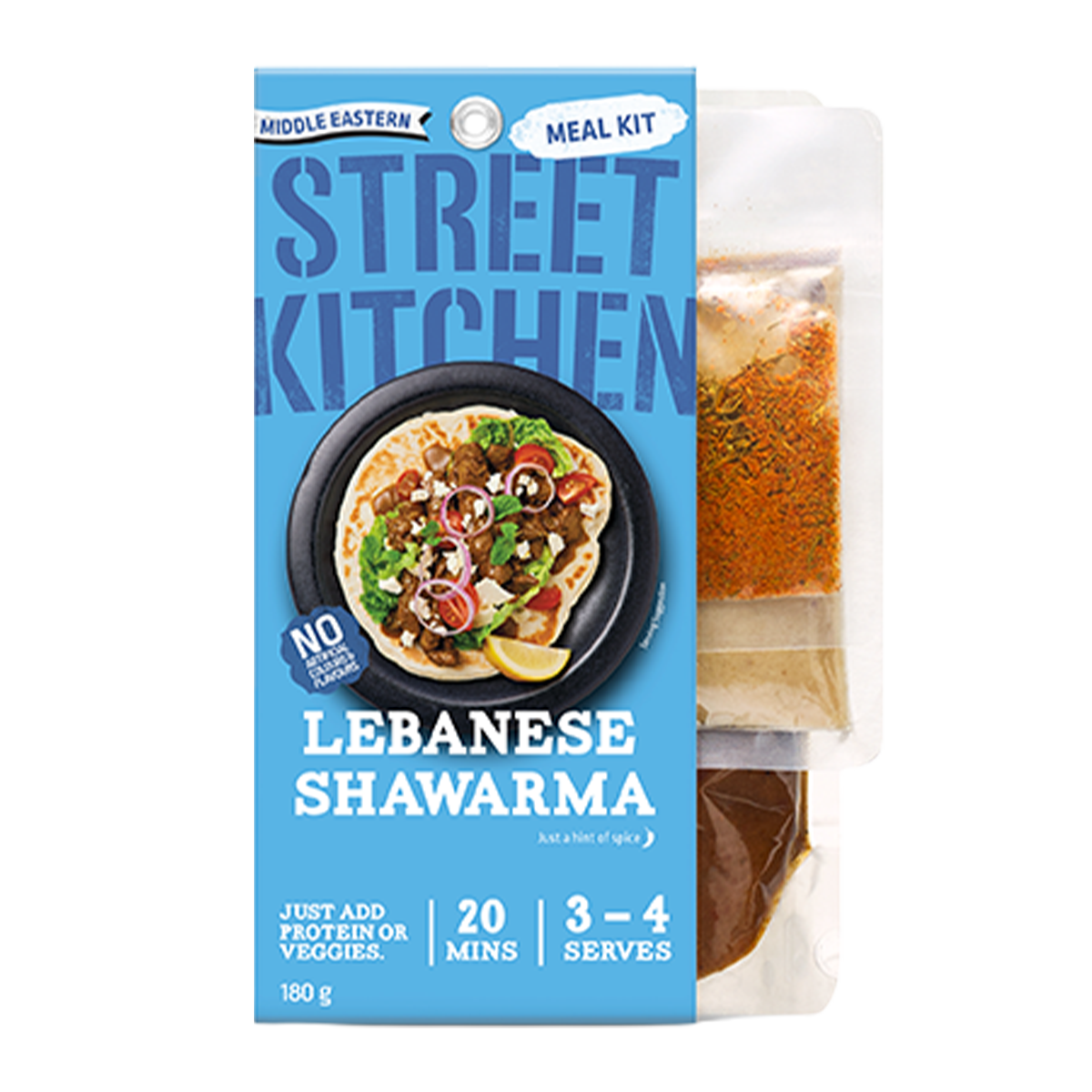 Street Kitchen Lebanese Shawarma Meal Kit 180g