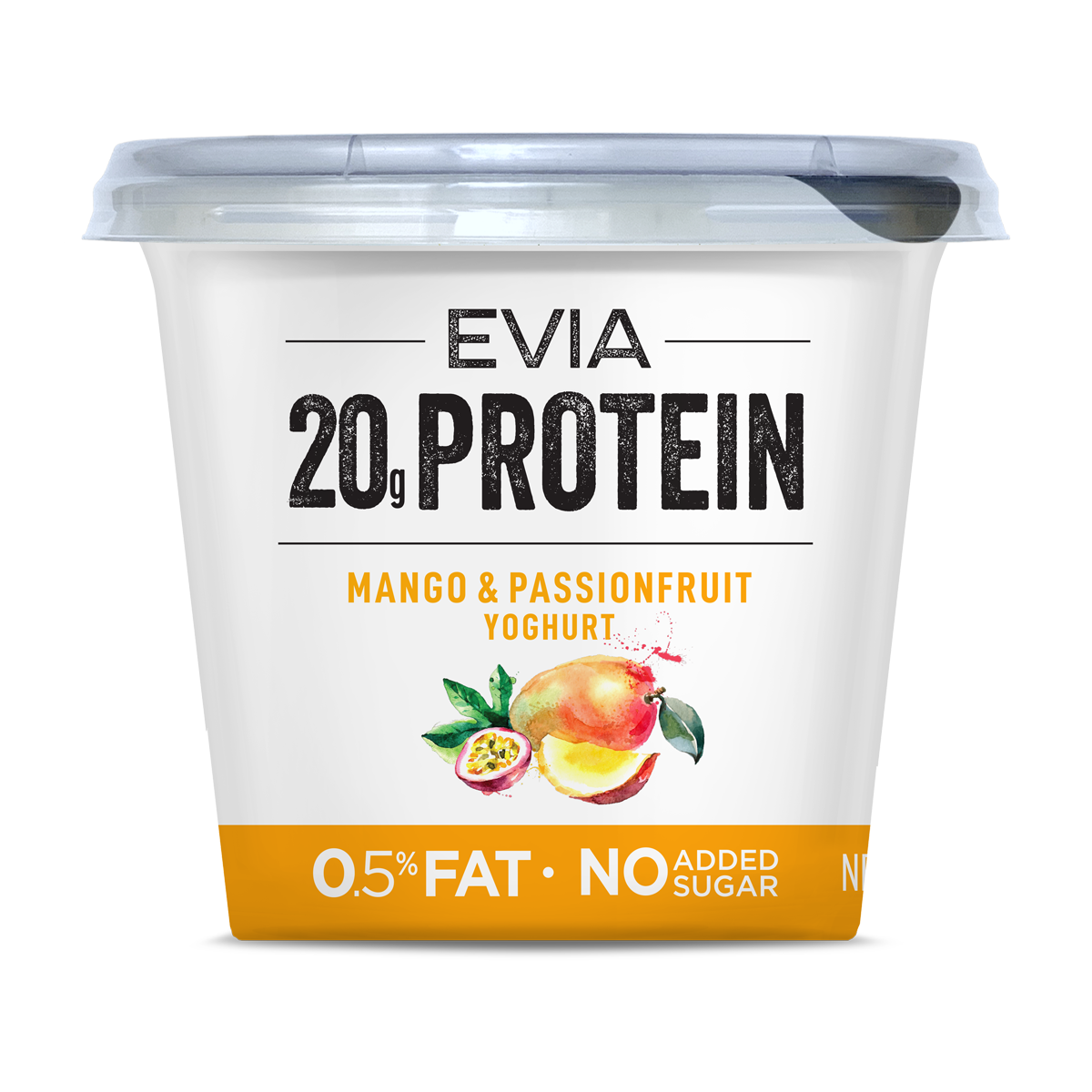 Evia Protein Yoghurt Mango Passionfruit 700g