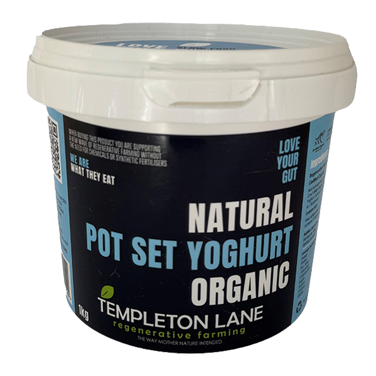 Templeton Lane Natural Pot Set Yoghurt Organic 1kg