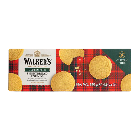 Walkers Shortbread Gluten Free Rounds 140g