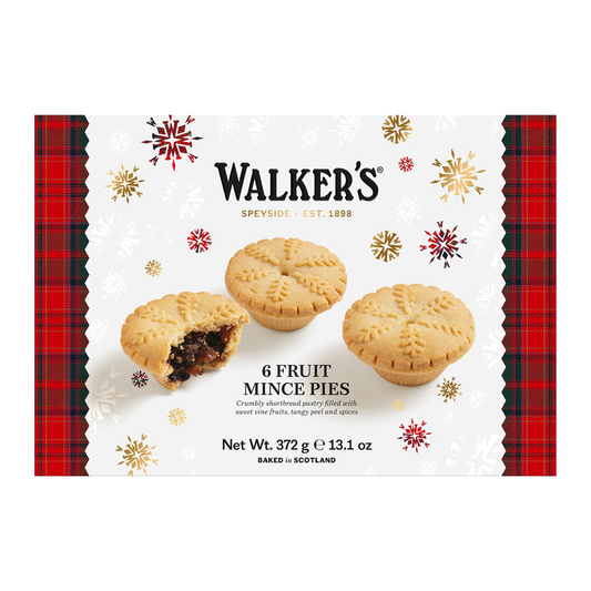 Walkers Shortbread Fruit Mince Pies 372g