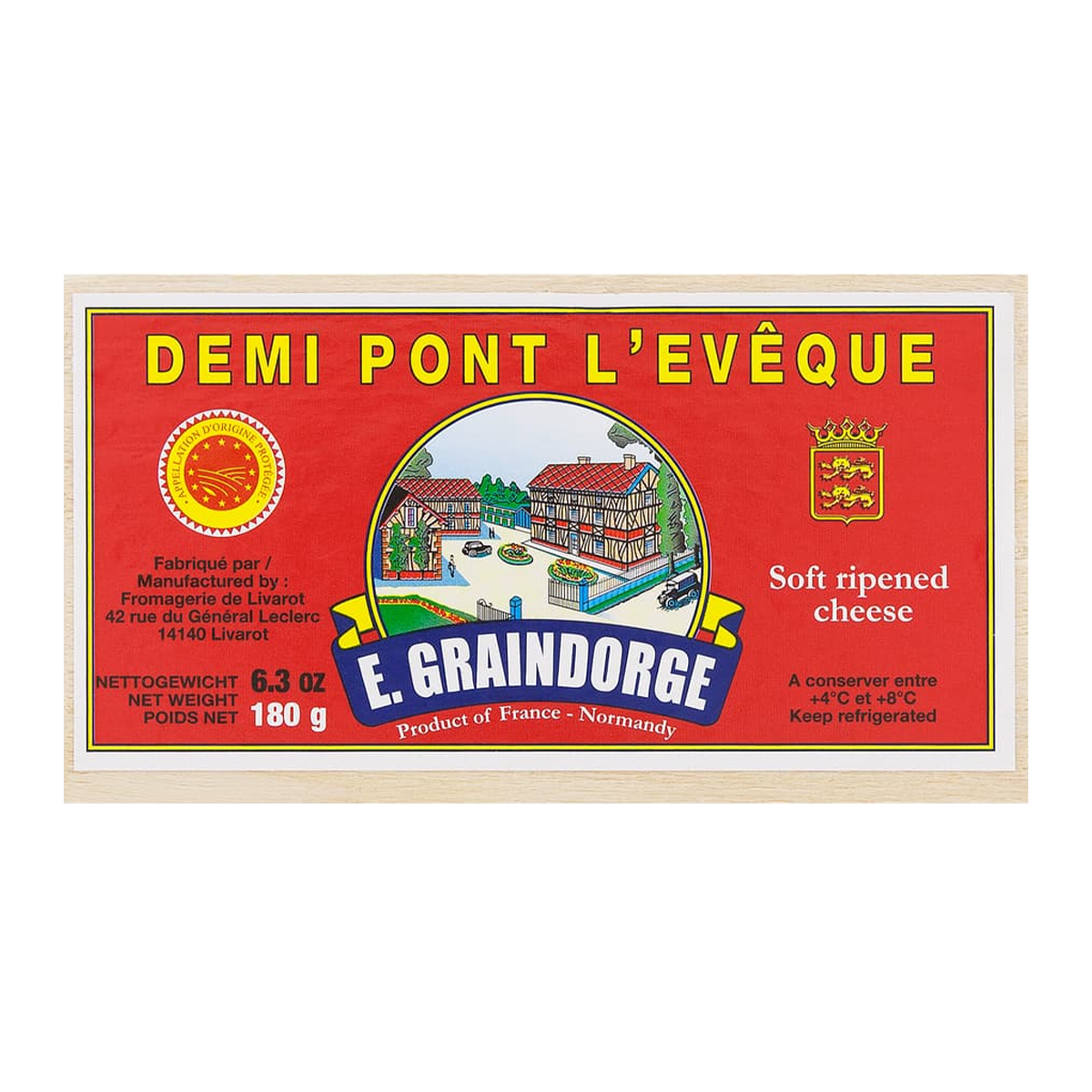 Graindorge Pont L'eveque Cheese 180g