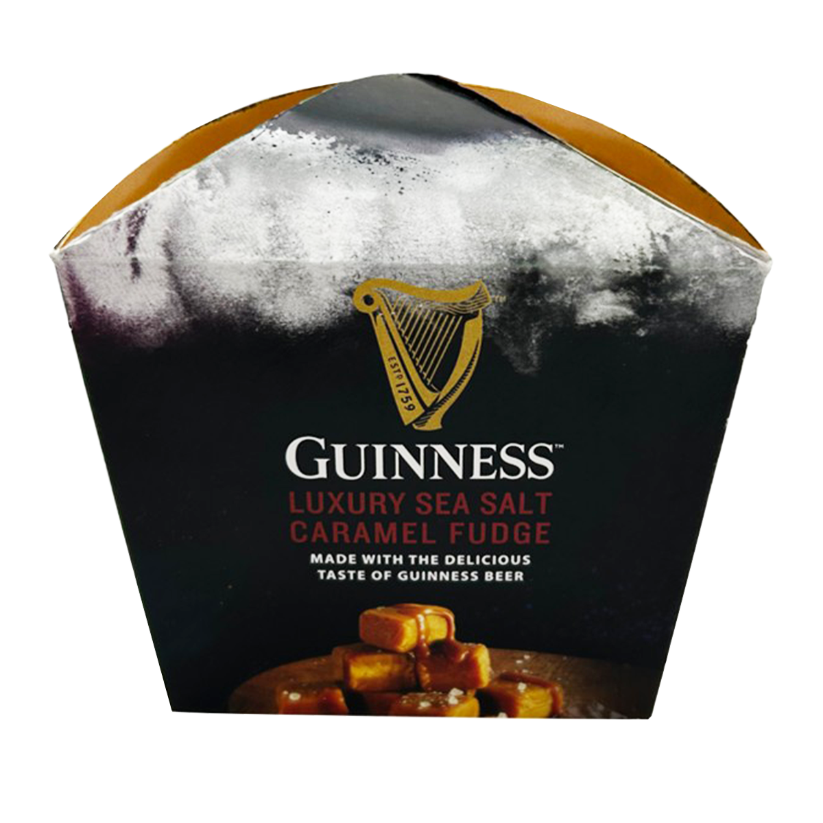 Gardiners Guinness Luxury Sea Salt Caramel Fudge 200g
