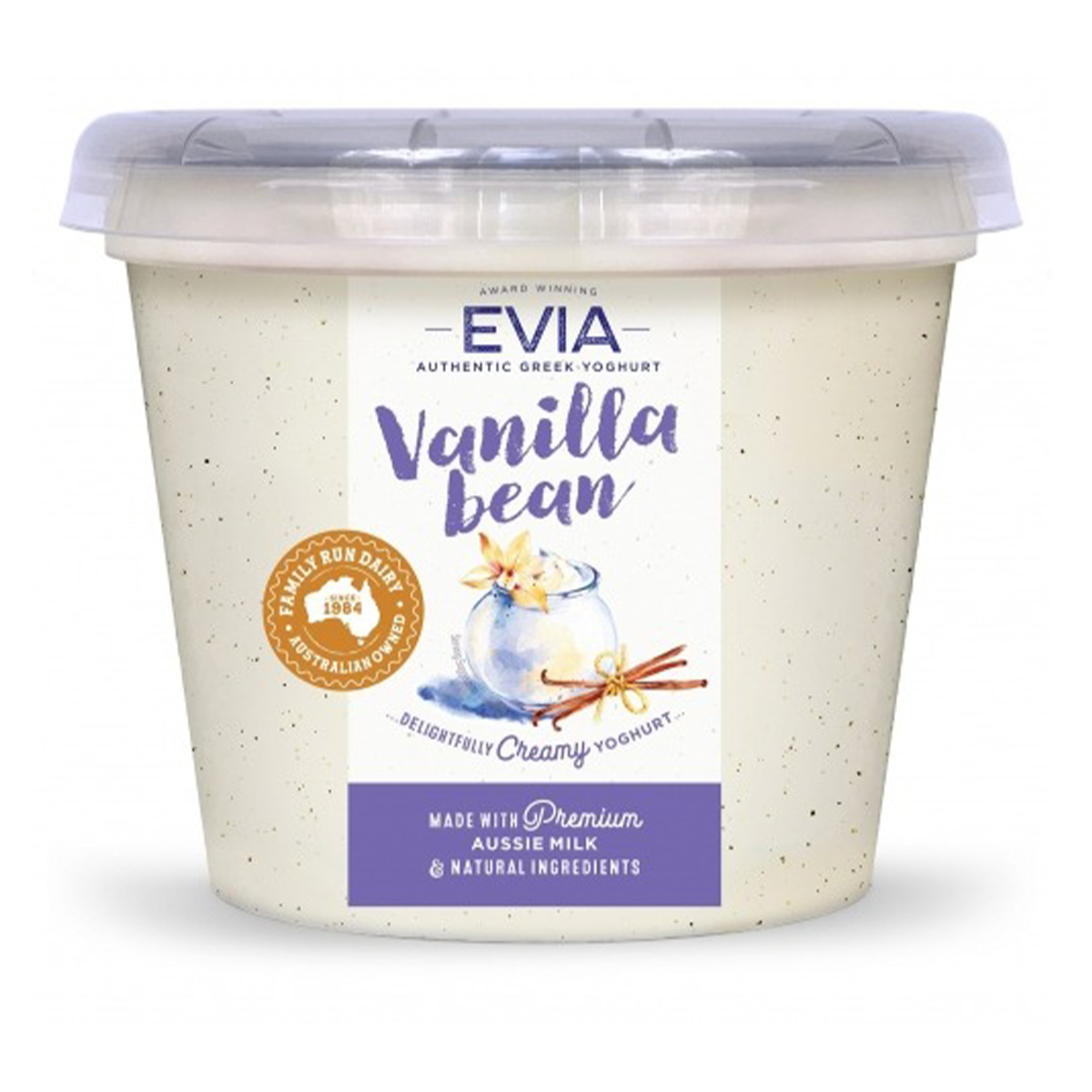 Evia Vanilla Yoghurt 350g