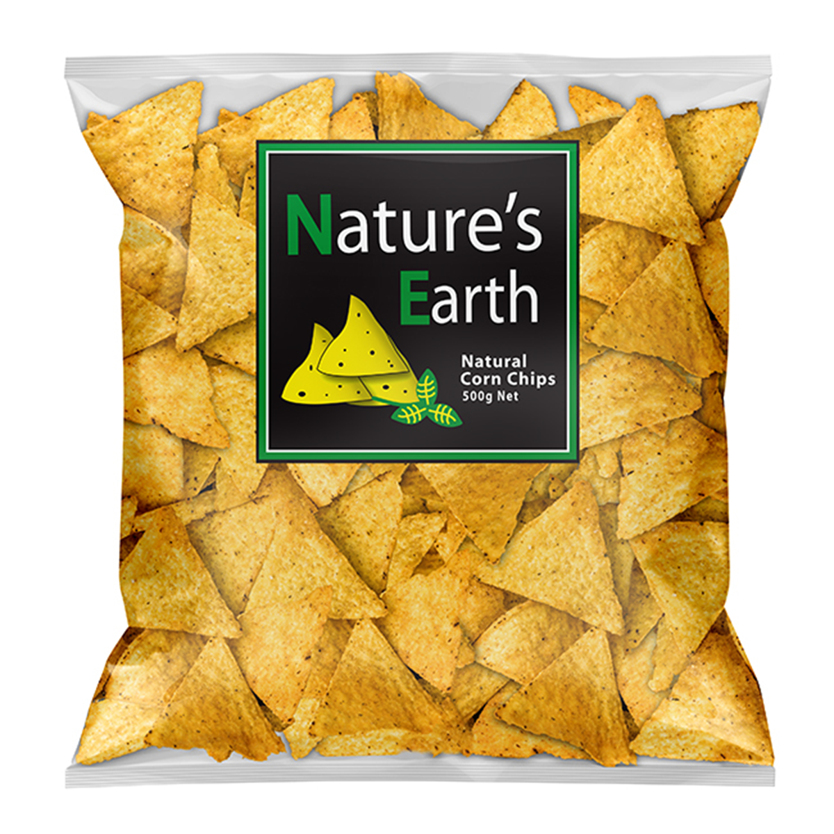 Nature's Earth Natural Corn Chips 500g