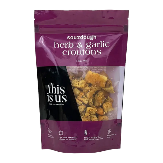 This Is Us Sourdough Croutons Herb 110g
