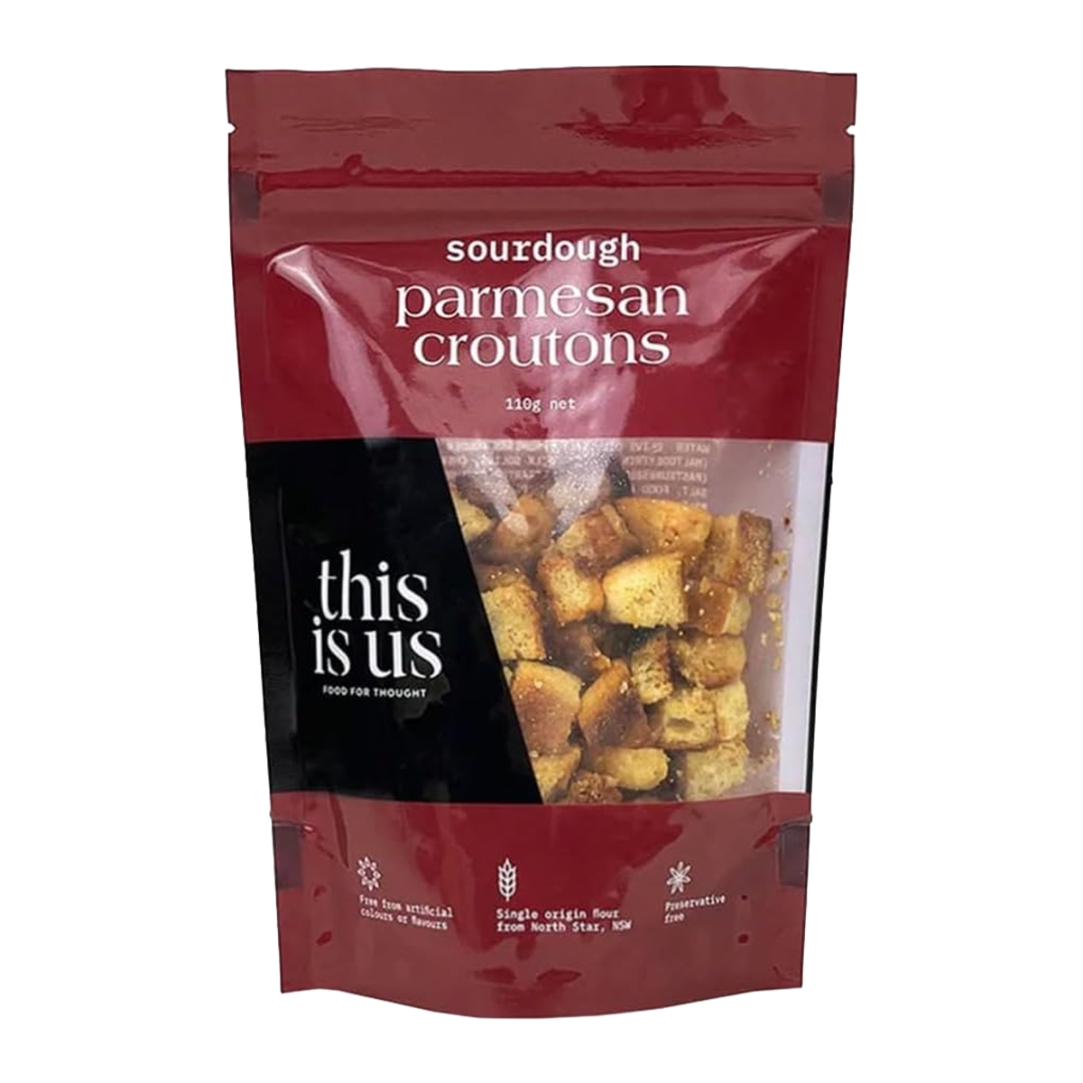 This Is Us Sourdough Croutons Parmesan 110g