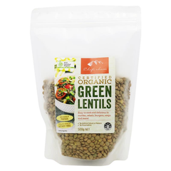 Chefs Choice Organic Green Lentils 500g