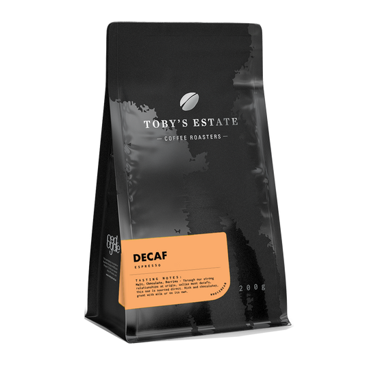 Toby's Estate Coffee Cascadia Decaf Organic Beans 200g