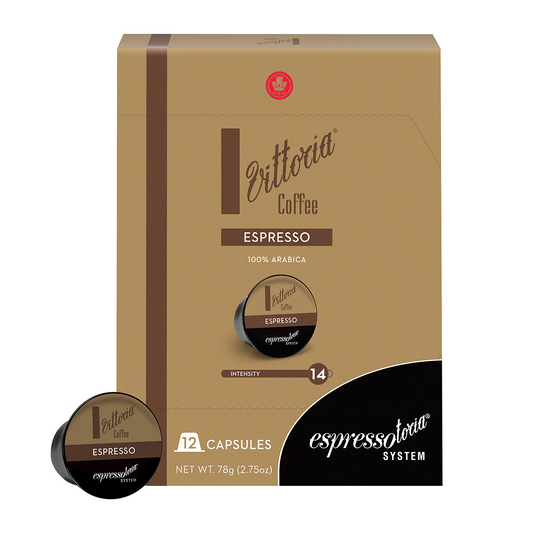Vittoria Coffee Capsules Espresso Espressotoria System x12 78g