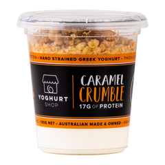 The Yoghurt Shop Caramel Crumble 190g