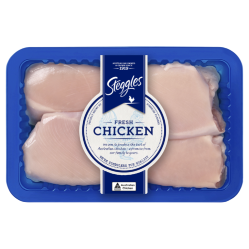 Steggles Chicken Thigh Fillets 700g-1.2kg