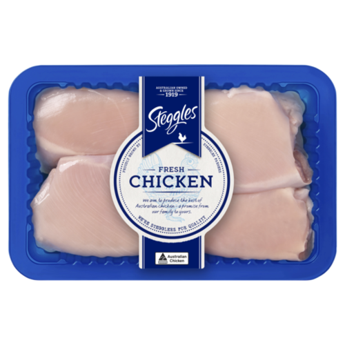 Steggles Chicken Thigh Fillets 800g-1.2kg