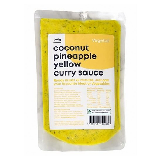 Vegetali Coconut Pineapple Yellow Curry 400g