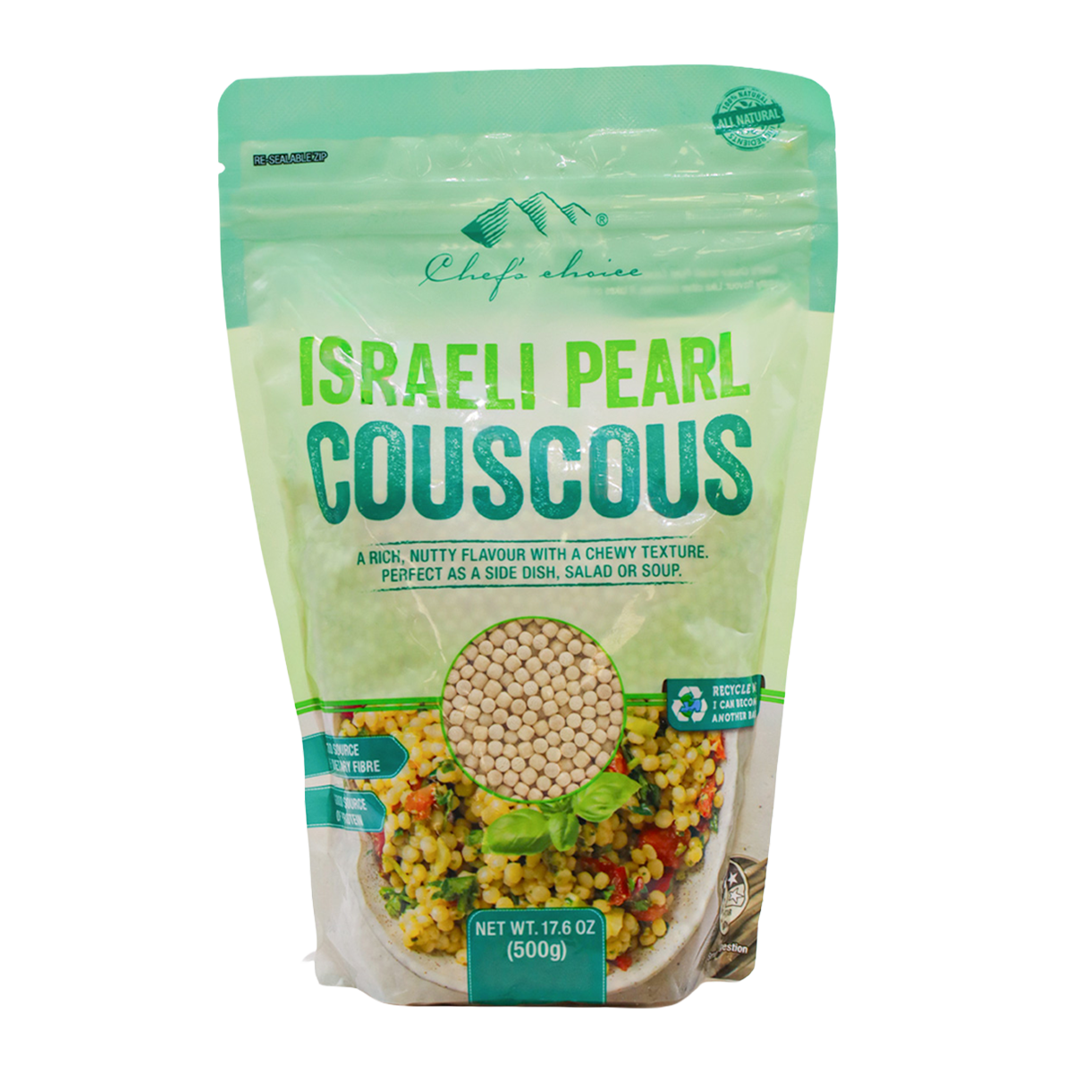 Chef's Choice Israeli Pearl Couscous 500g