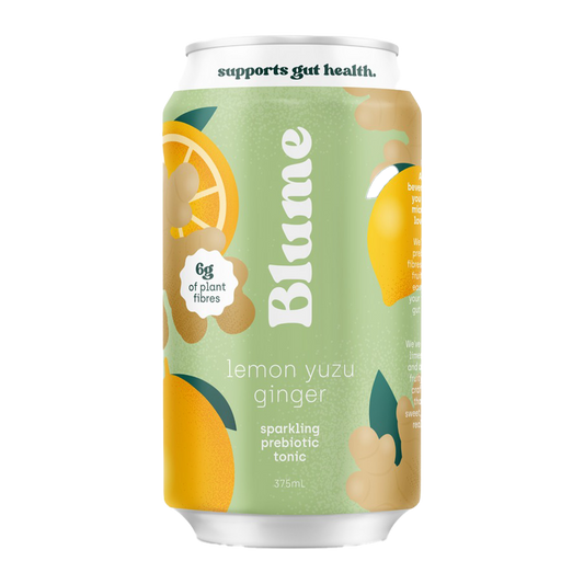 Blume Sparkling Prebiotic Tonic Lemon Yuzu Ginger 375ml