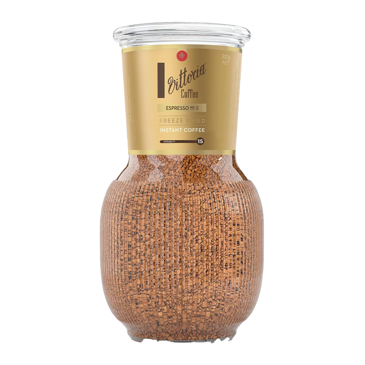 Vittoria Espresso No. 3 Freeze Dried Instant Coffee 300g