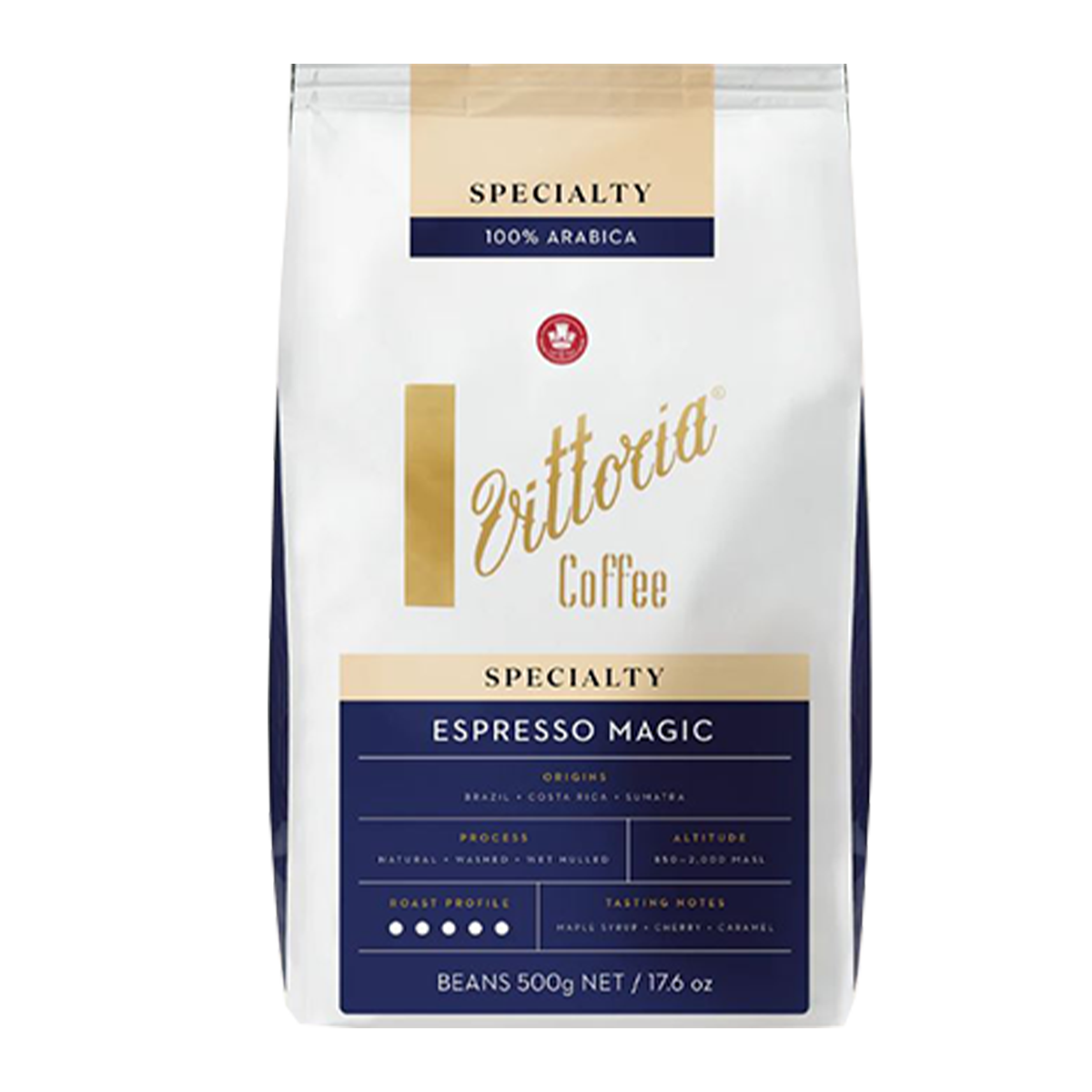 Vittoria Specialty Espresso Magic Coffee Beans 500g