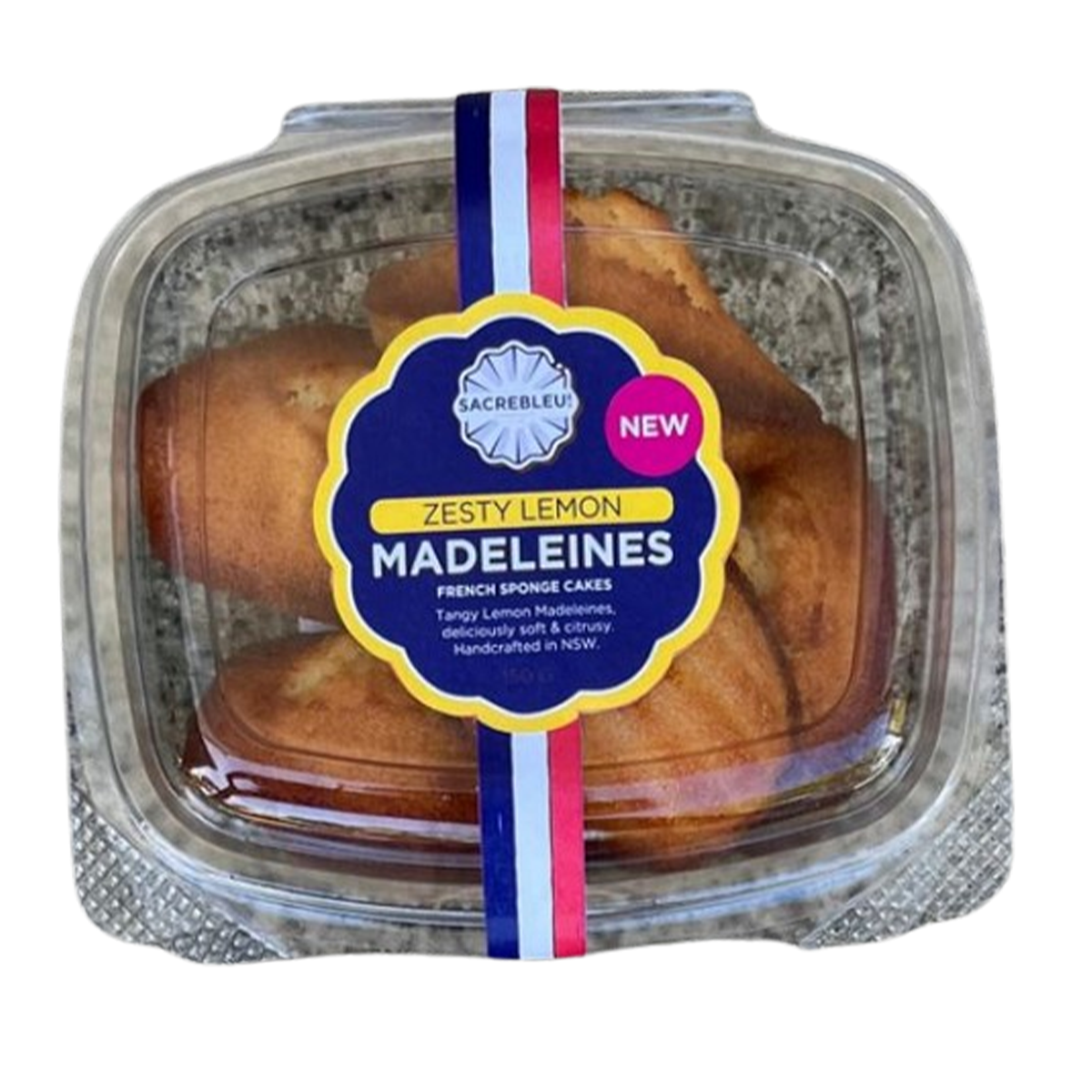 Sacrebleu Organic Zesty Lemon Madeleines 105g