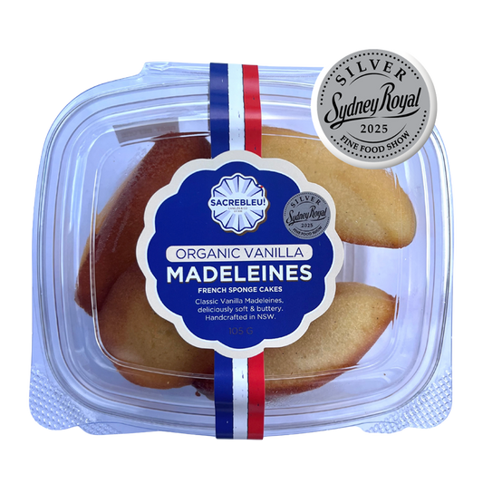 Sacrebleu Organic Vanilla Madeleines 105g