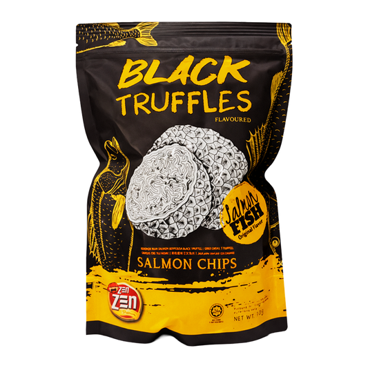 Zen Zen Black Truffles Salmon Chips 70g