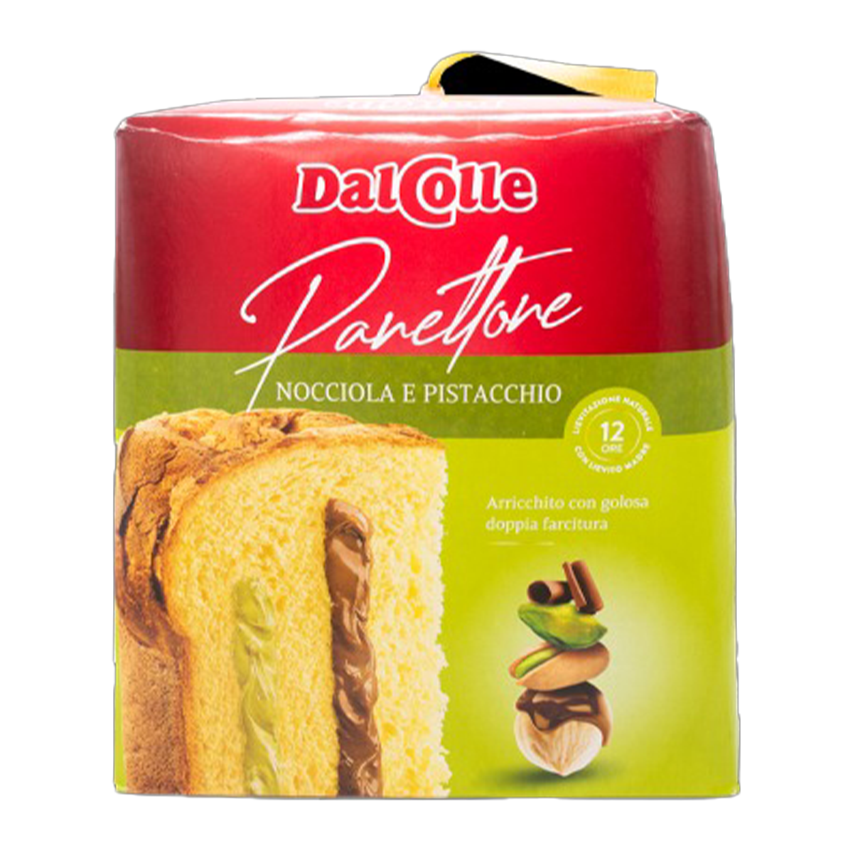 Dal Colle Hazelnut Pistacchio Nocciola Panettone 750g