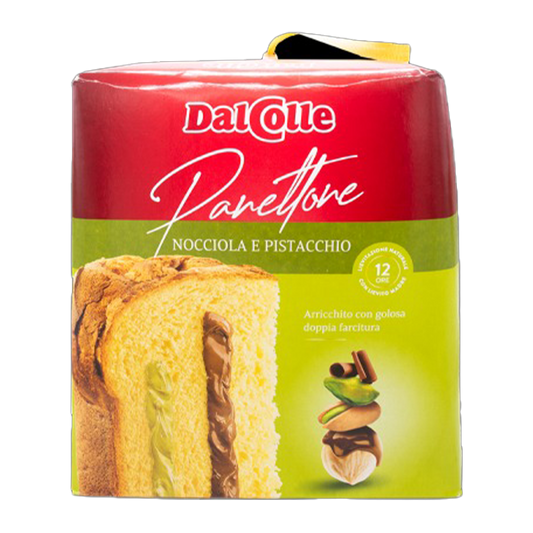 Dal Colle Hazelnut Pistacchio Nocciola Panettone 750g