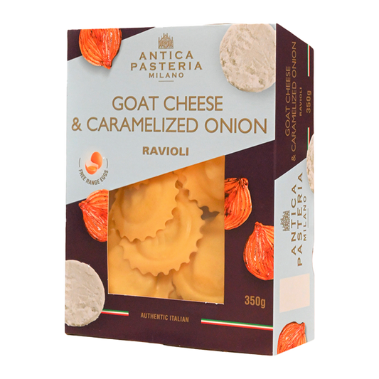 Antica Pasteria Goat Cheese & Caramelized Onion Ravioli 350g