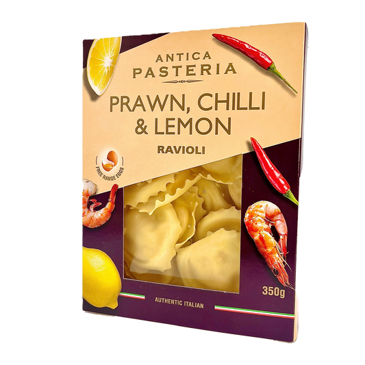 Antica Pasteria Prawn, Chilli & Lemon Ravioli 350g