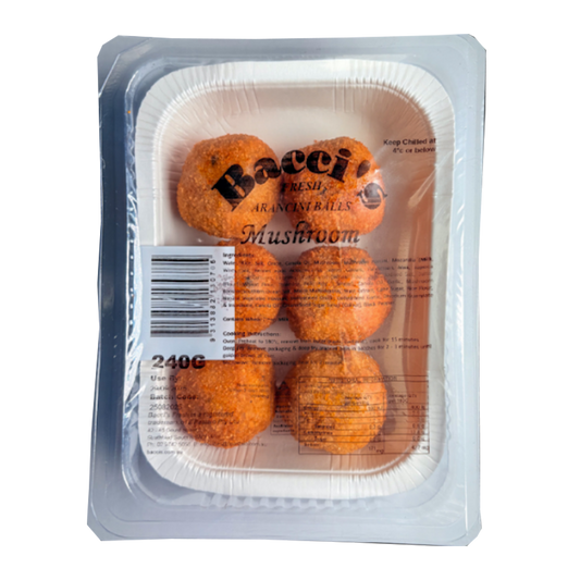 Bacci's Fresh Arancini Balls Mushroom 240g