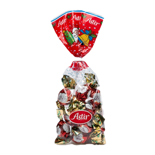 Astir Gold Foil Chocolate Christmas Twist 135g