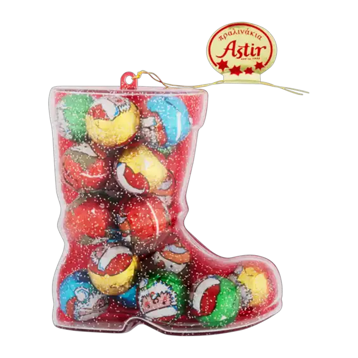 Astir Milk Chocolate Pralines Xmas Boot 120g