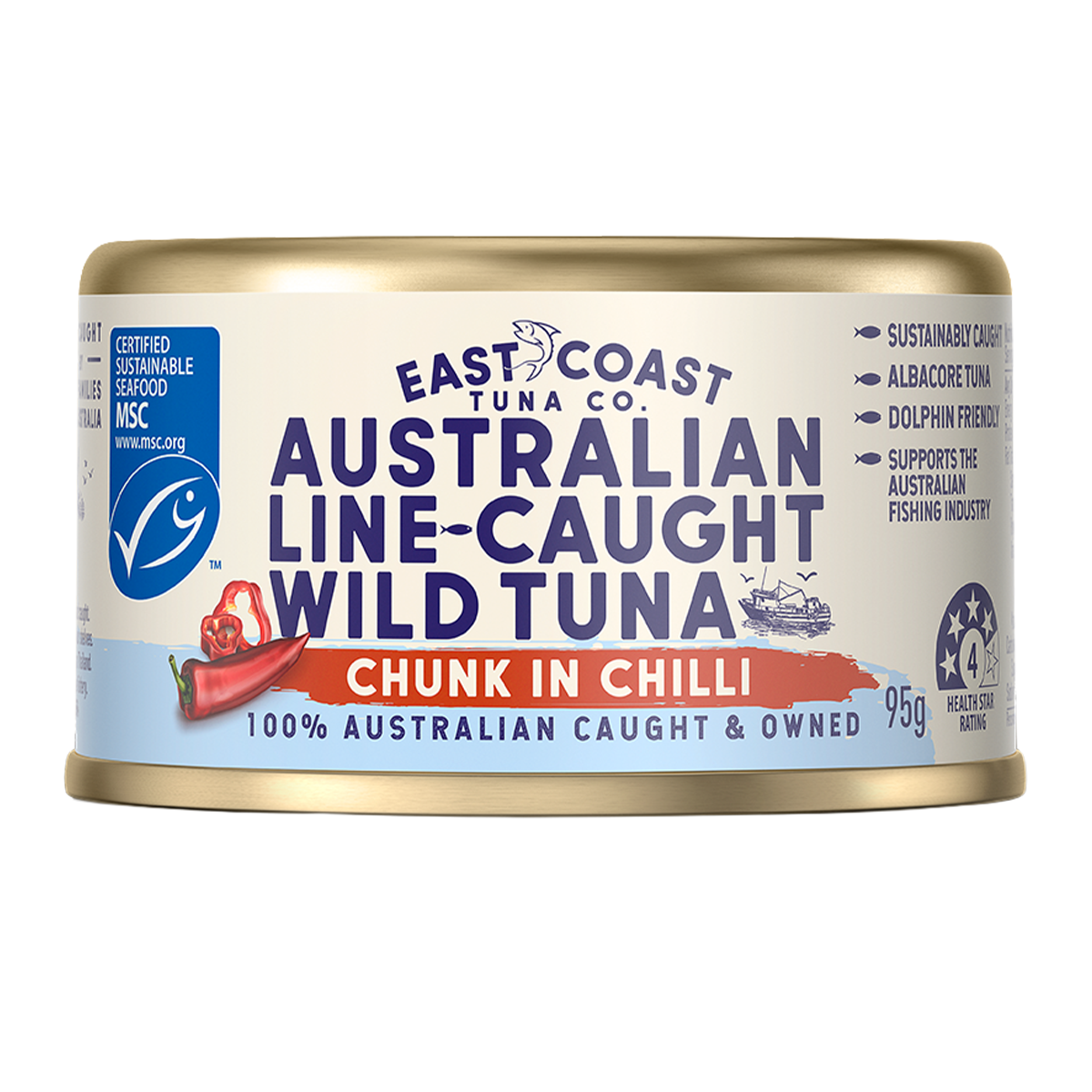 East Coast Tuna Co Australian Tuna Chilli 95g