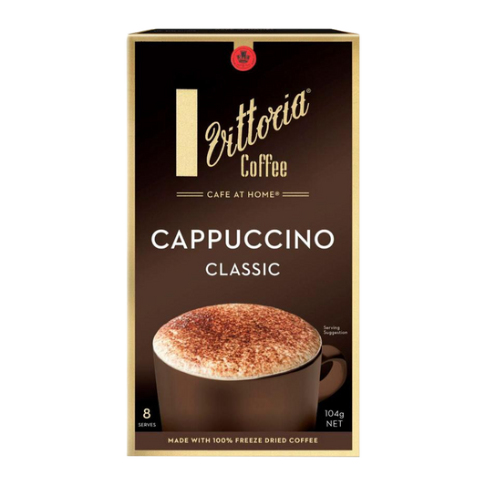 Vittoria Cappuccino Classic Coffee x8 104g
