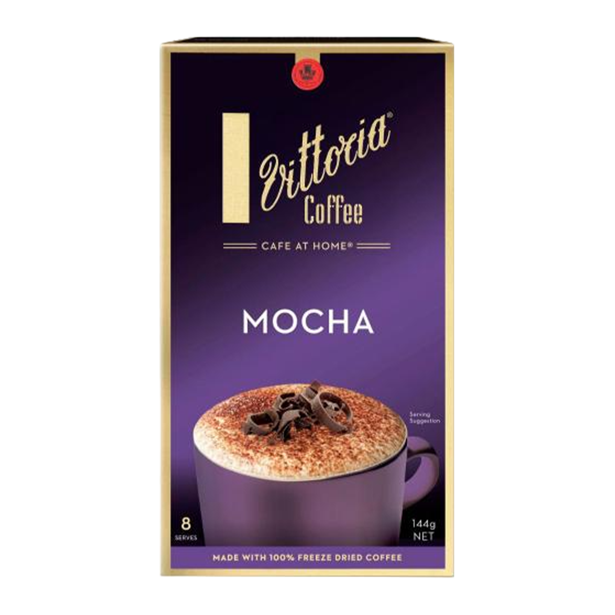 Vittoria Mocha Coffee x8 144g