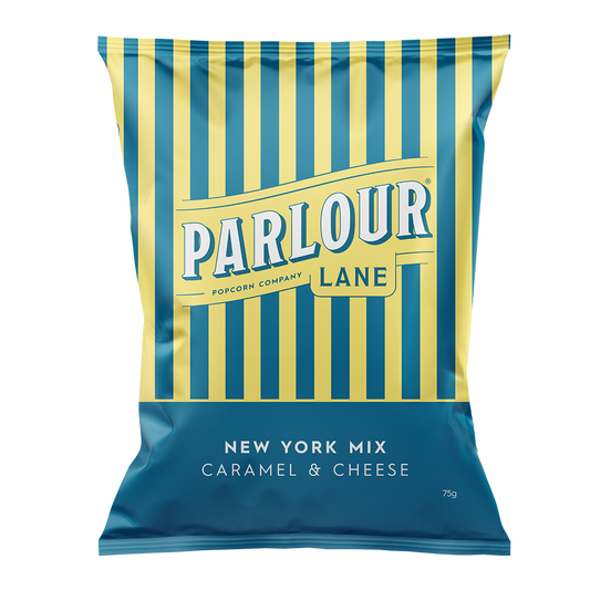 Parlour Lane Popcorn Caramel and Cheese New York Mix 75g