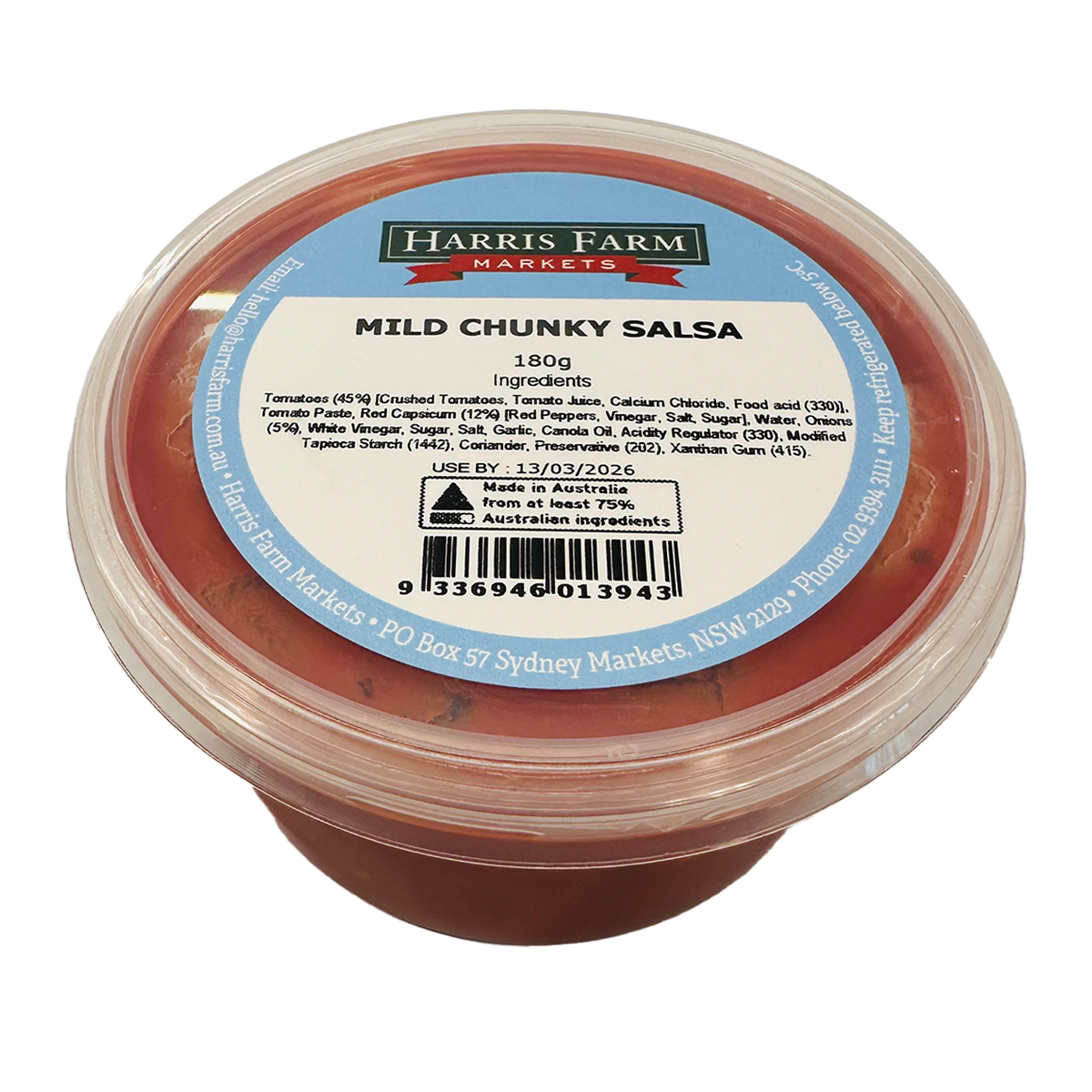 Harris Farm Mild Chunky Salsa 180g