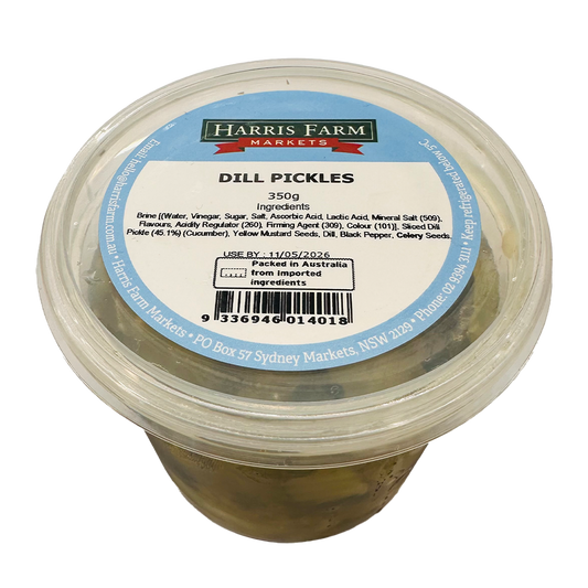 Harris Farm Dill Pickles 350g