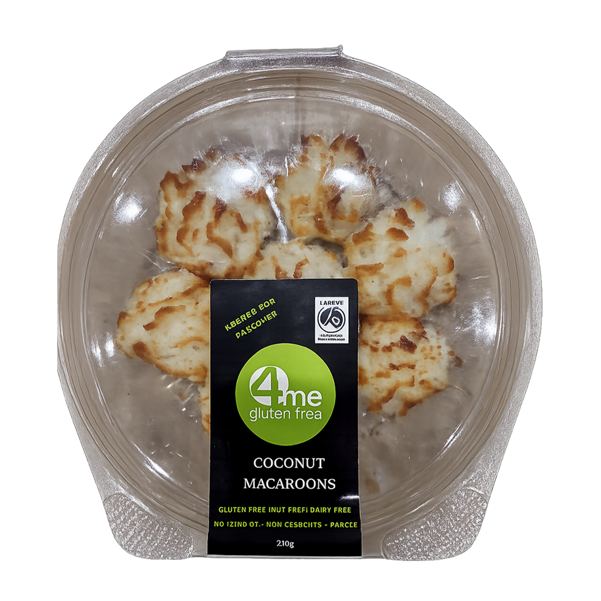 4 Me Gluten Free Coconut Macaroons 210g