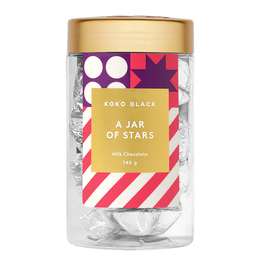Koko Black Milk Chocolate Stars 140g