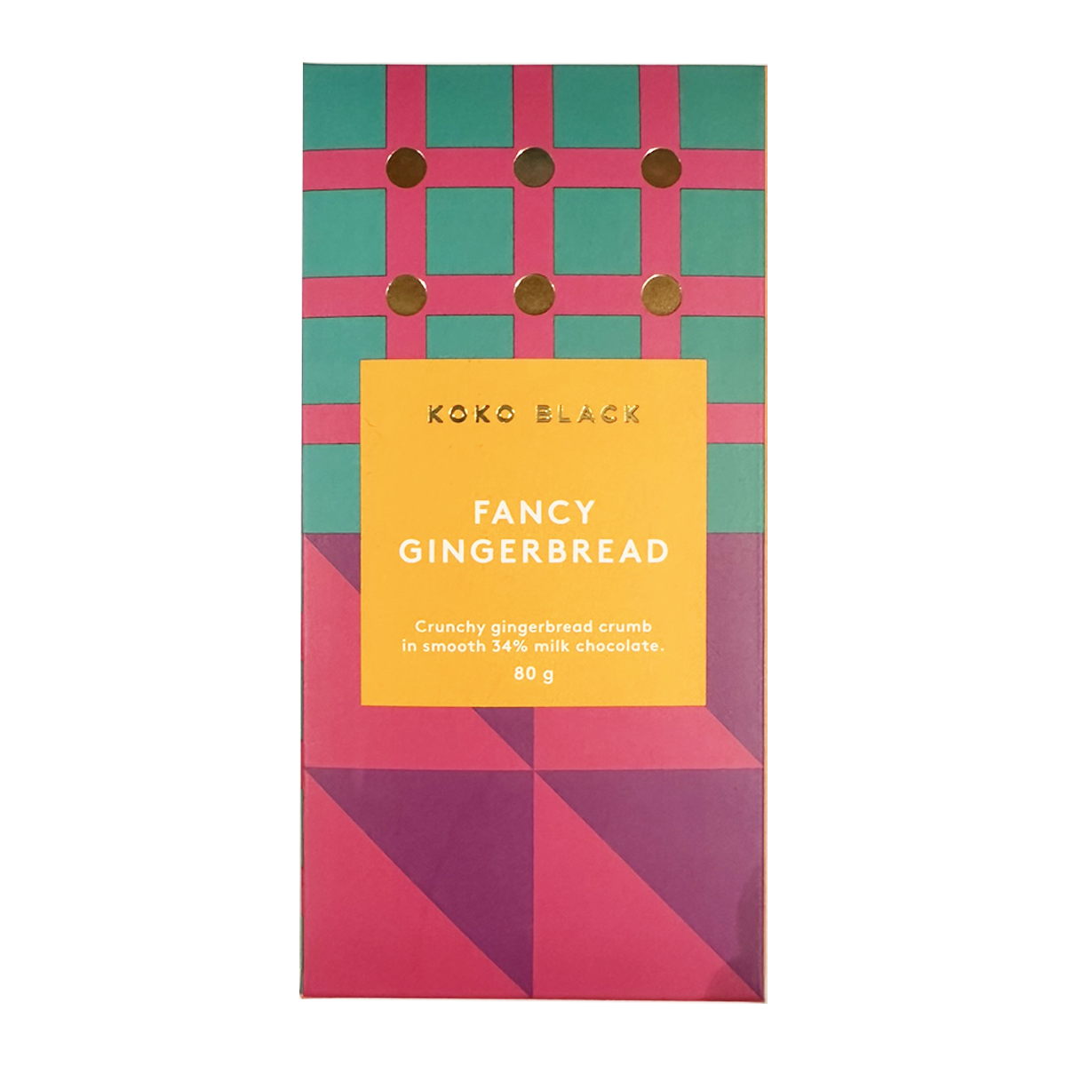 Koko Black Ginger Milk Chocolate 80g