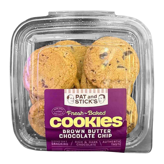 Pat and Stick's Brown Butter Chocolate Chip Cookies 200g
