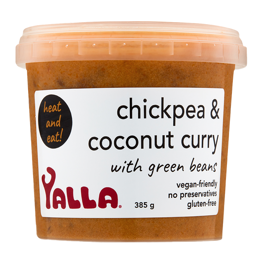 Yalla Chickpea and Coconut Curry 385g