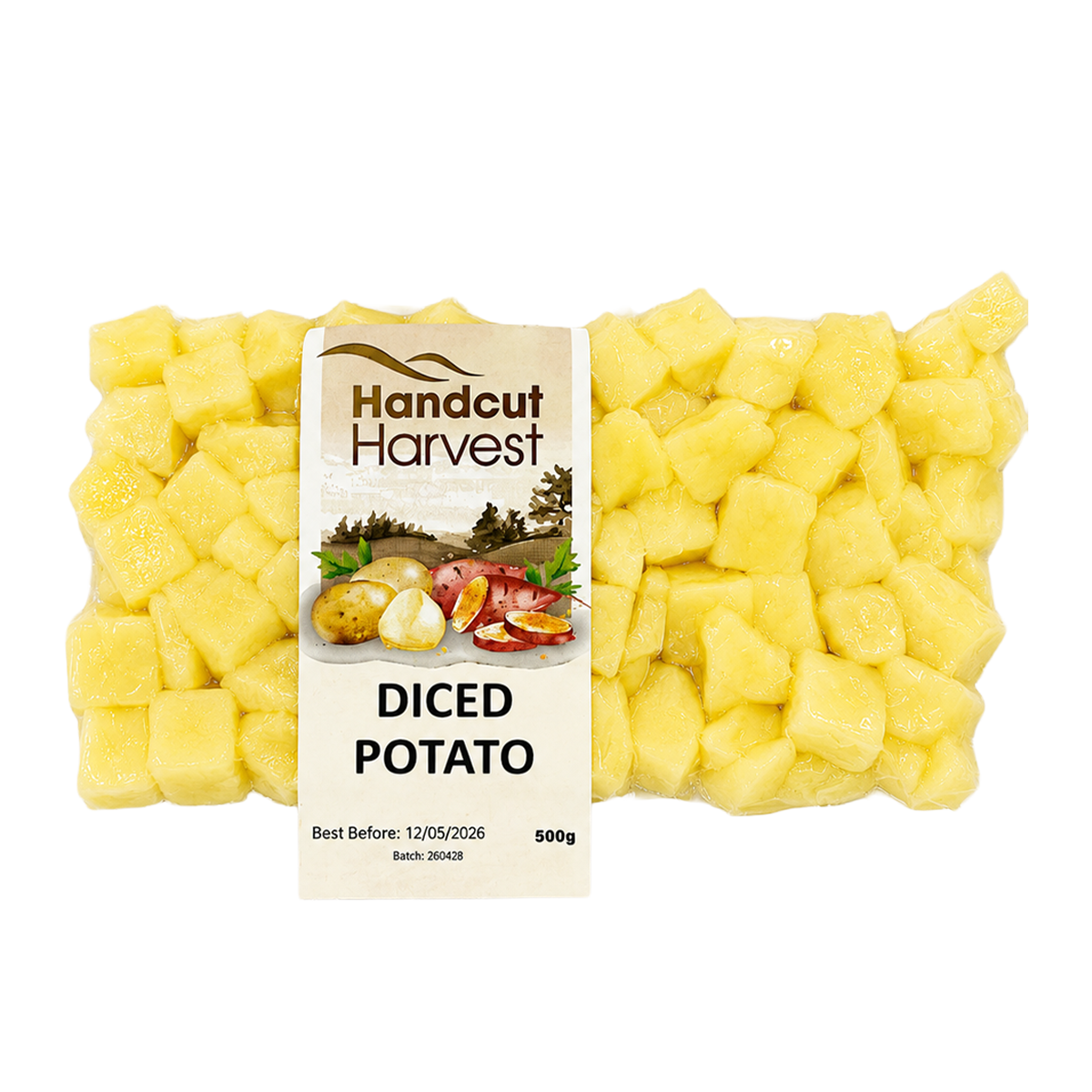 Handcut Harvest Diced Potato 500g