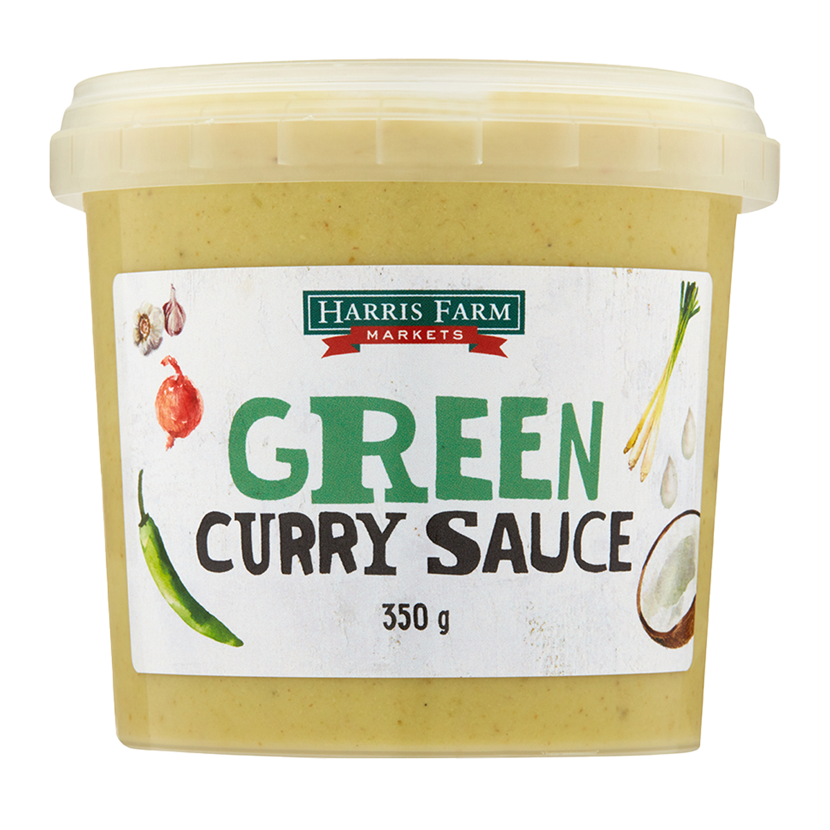 Yalla Green Curry Sauce 350g