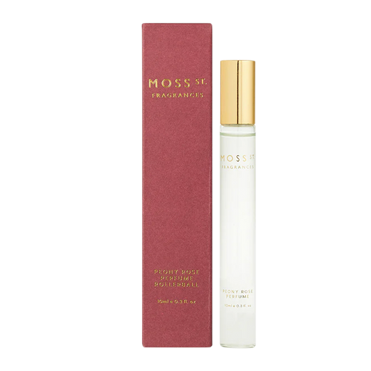 Moss St Perfume Roller Peony Rose 10ml
