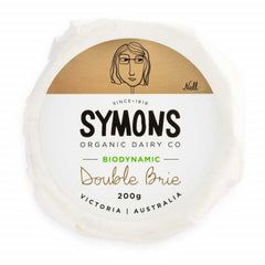 Symons Organic Dairy Co. Biodynamic Double Brie 200g