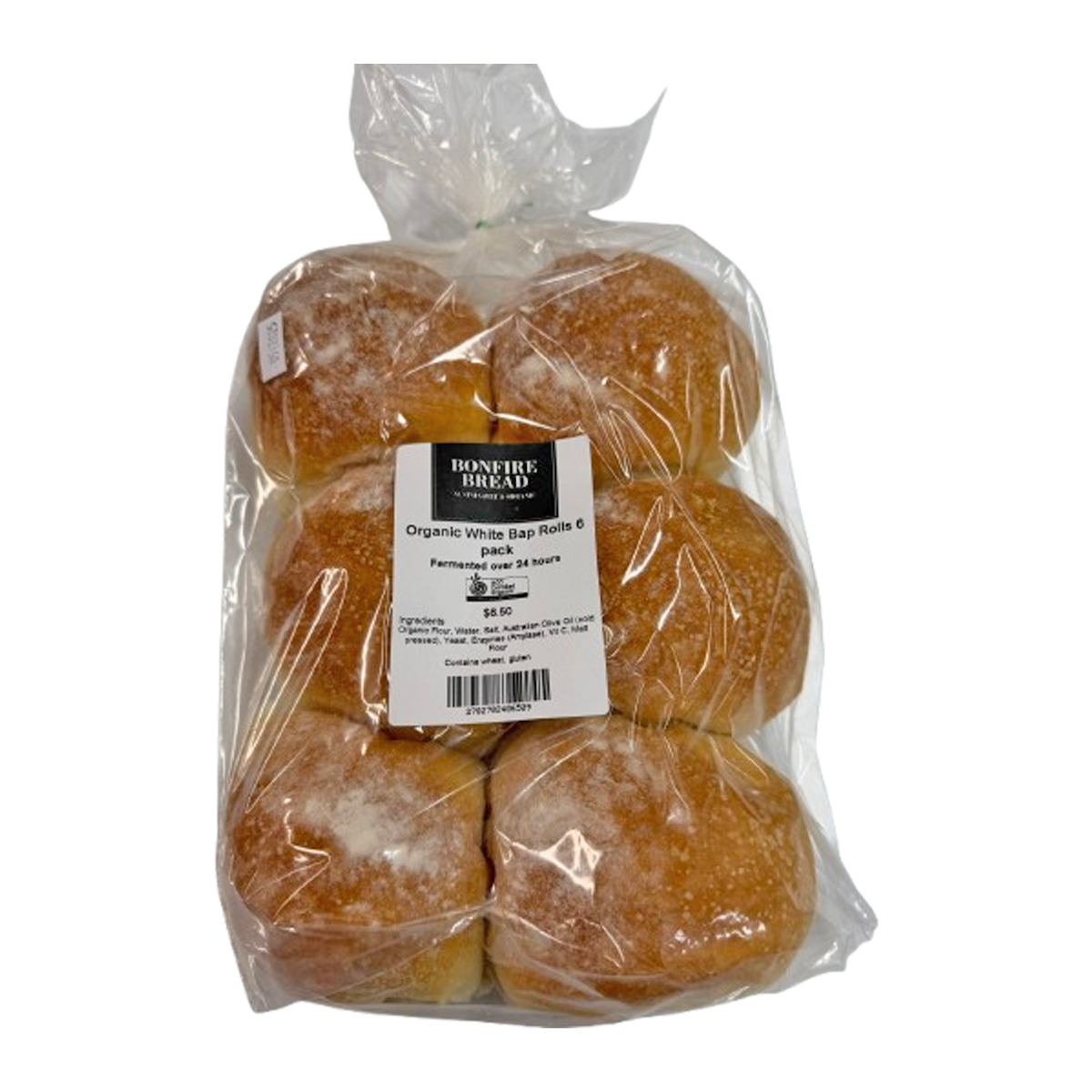 Bonfire Bread Organic White Bread 480g