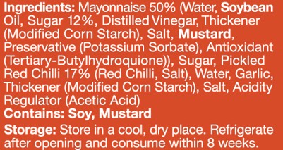 Crying Thaiger Sriracha Mayo 440ml